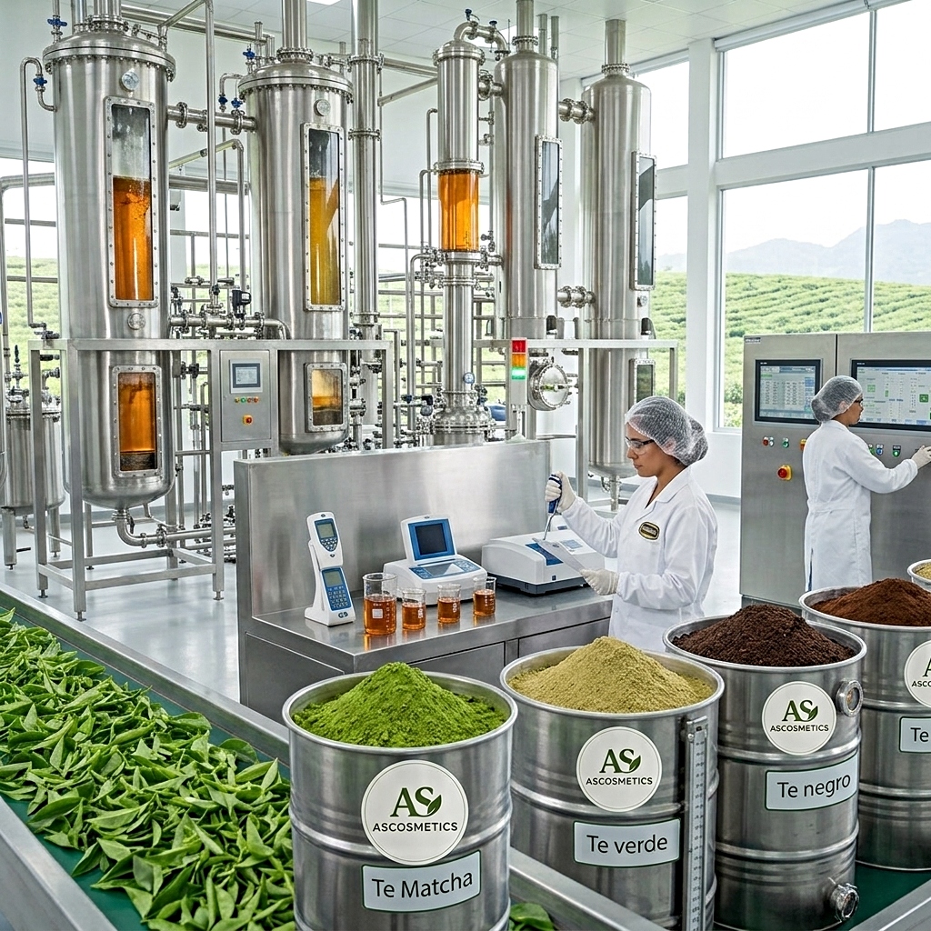 Calidad y transparencia en extractos de té