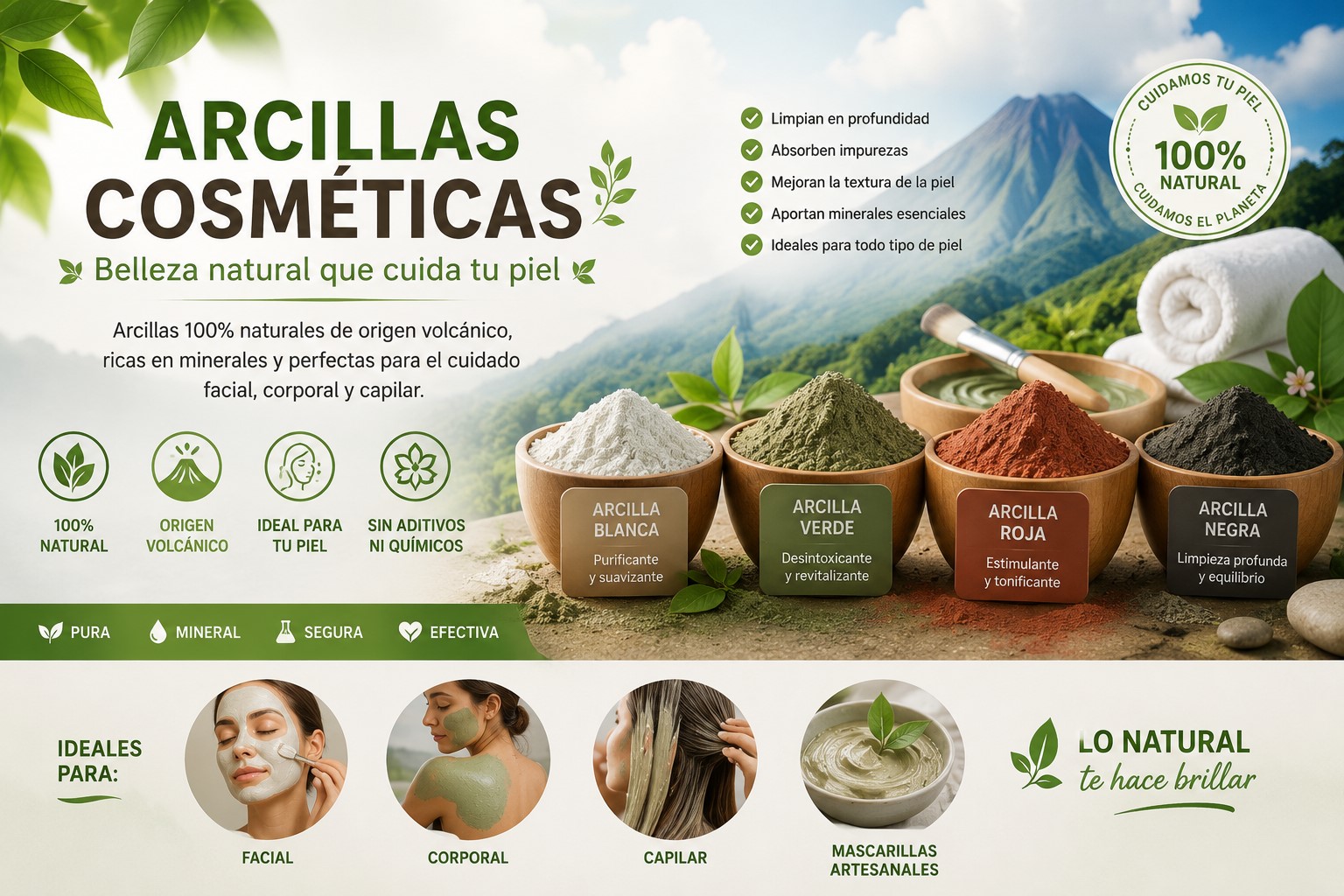 Arcillas Cosméticas Naturales ASCOSMETICS